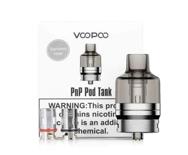 VOOPOO PnP Pod Tank — Stainless Steel