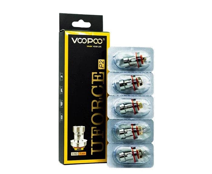 VOOPOO UFORCE replacement coils for vape devices, showcasing a pack of compatible vape coils designed for smooth vapor production.
