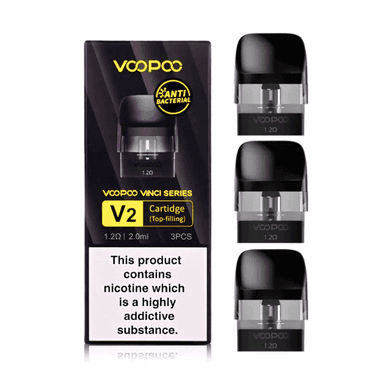 VOOPOO Vinci V2 Replacement Pods — 1.2 ohm
