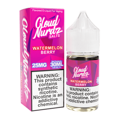 Cloud Nurdz Salt - 30mL — Watermelon Berry