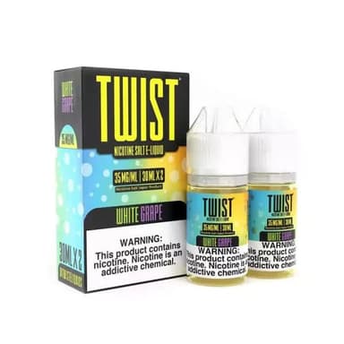 Twist E-Liquids Salt - 60ml (30ml 2-Pack) — White Grape