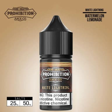 Prohibition Juice Co. Salt - 30mL — White Lightning