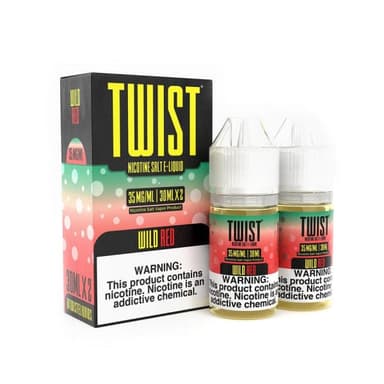 Twist E-Liquids Salt - 60ml (30ml 2-Pack) — Wild Red