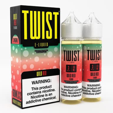 Twist E-Liquids - 120ml (60ml 2-Pack) — Wild Red