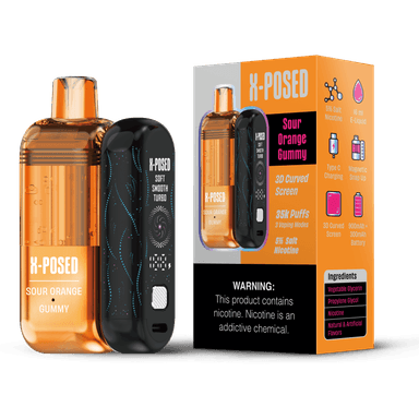 X-Posed 35K Disposable Kit — Sour Orange Gummy