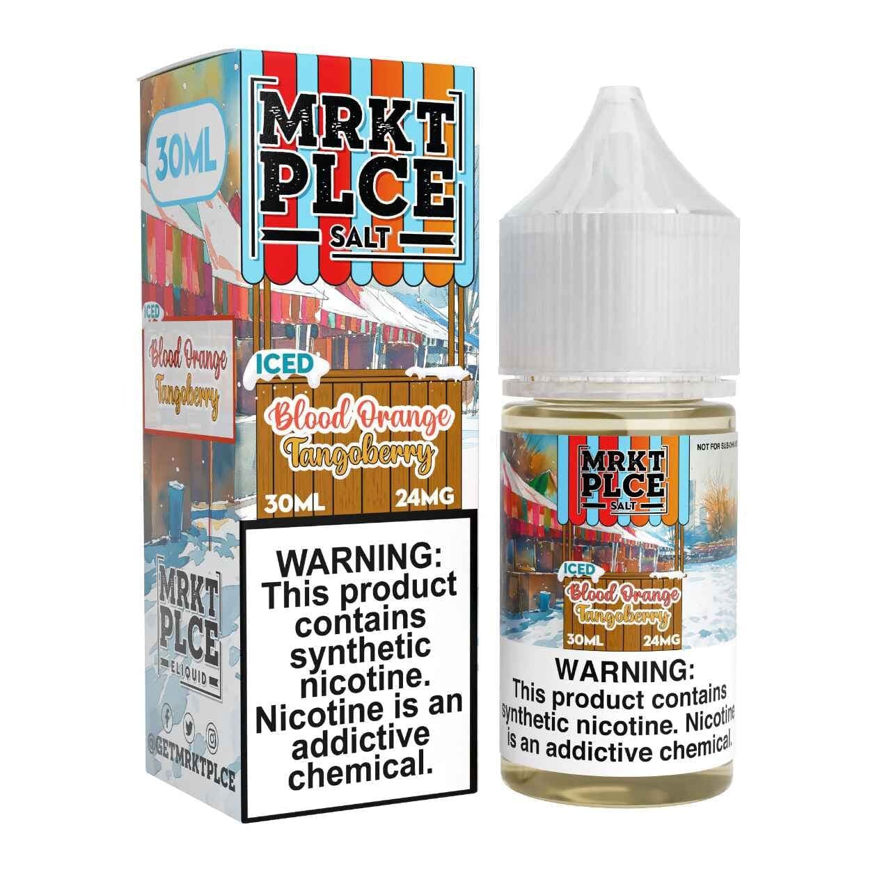MRKT PLCE Salt - 30mL — ICED Blood Orange Tangoberry — 24mg