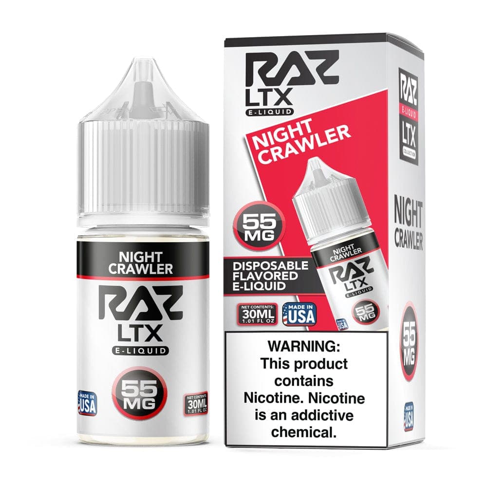 Pod Juice x Raz E-Liquid Salt - 30mL — Night Crawler — 35mg