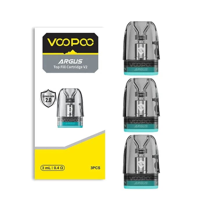 VOOPOO Argus Top Fill V2 Replacement Pods 3-Pack — 0.7 ohm (2mL)