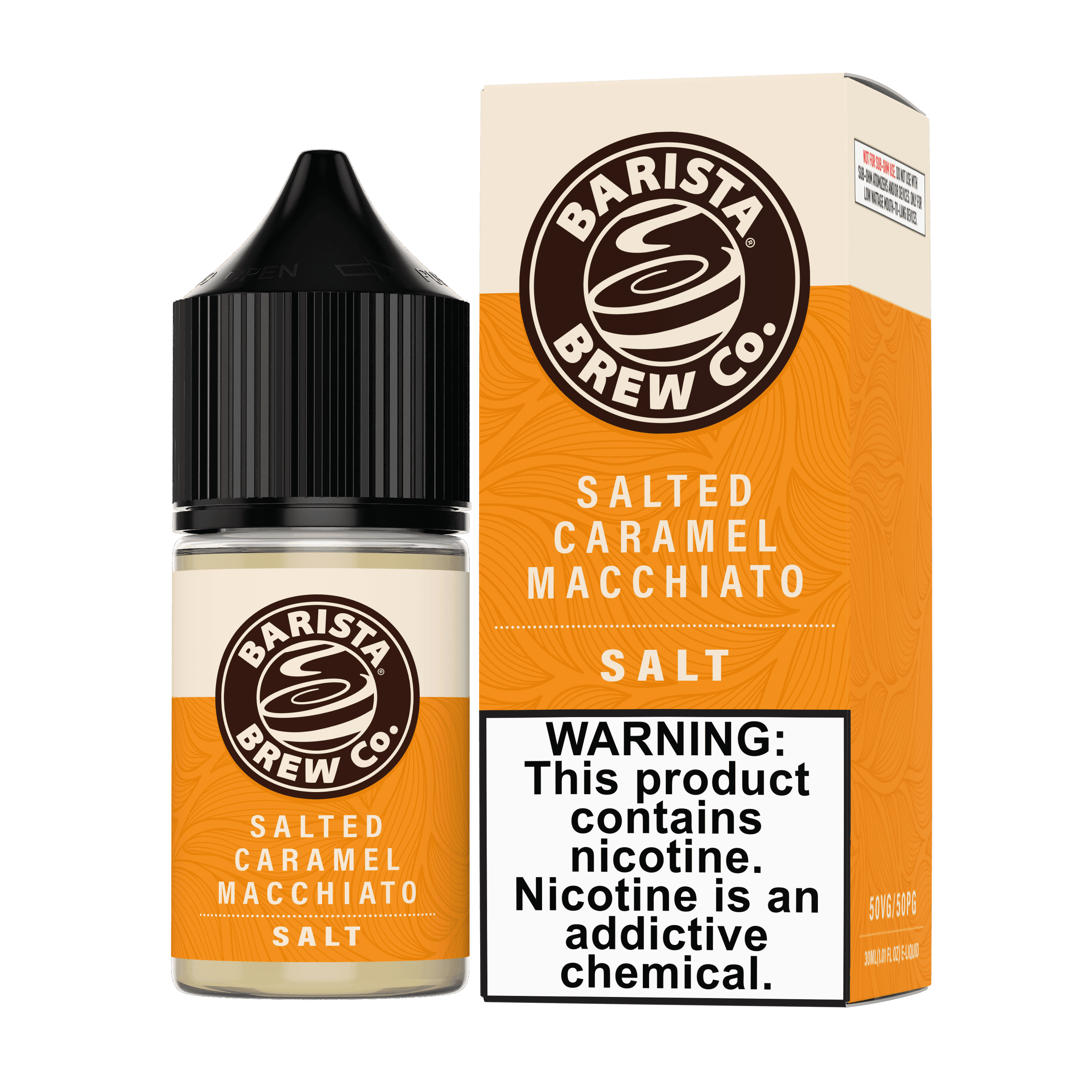 Barista Brew Co. Salt - 30mL — Salted Caramel Macchiato — 30mg