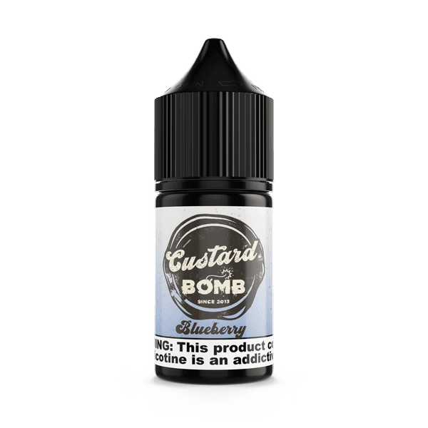 Custard Bomb Salt - 30mL — Blueberry — 0mg