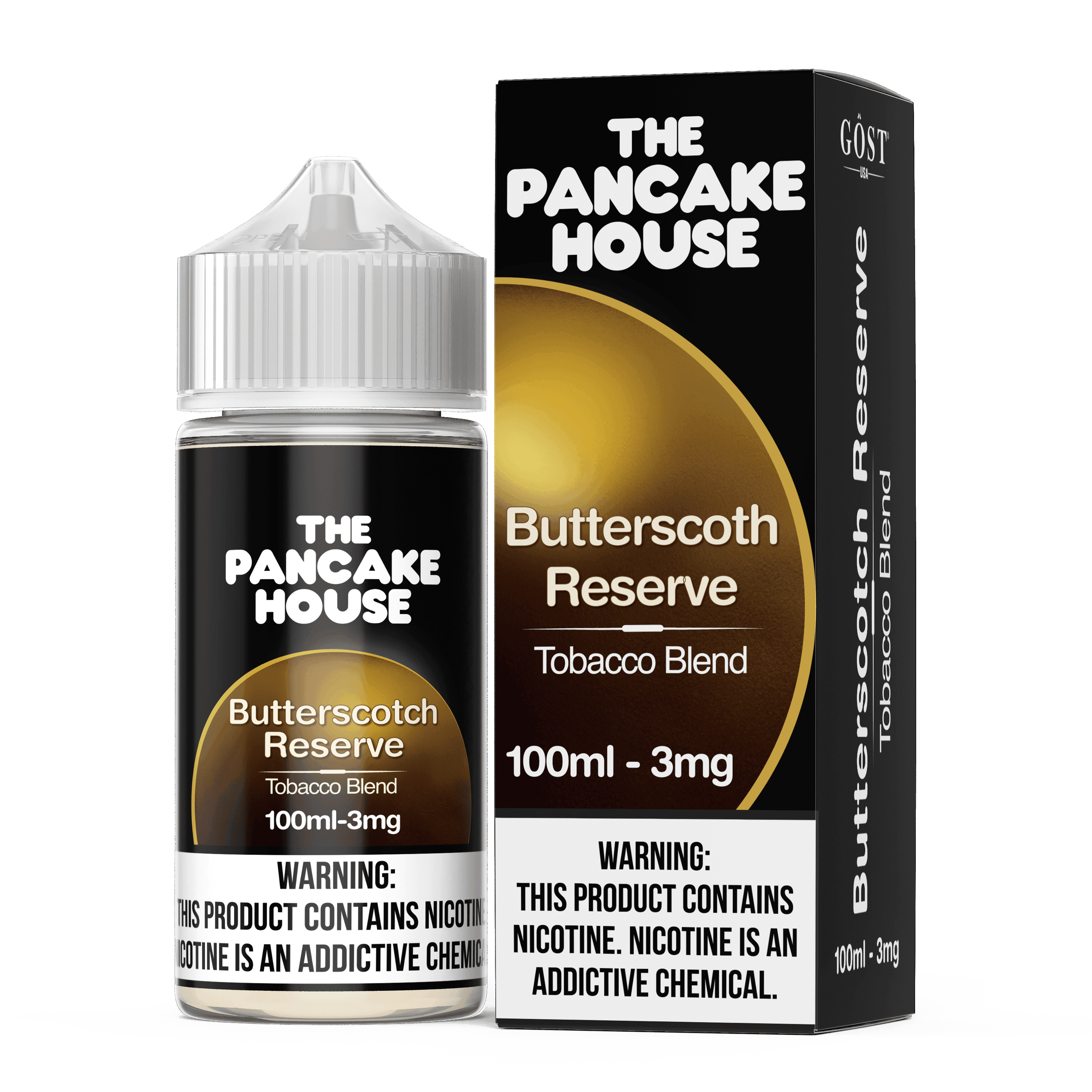 The Pancake House - 100mL — Butterscotch Reserve — 3mg