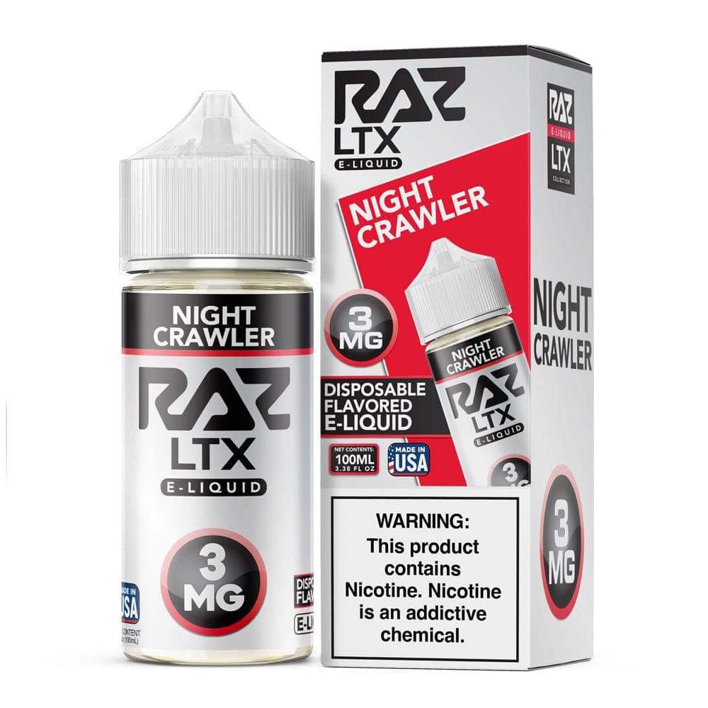 Pod Juice x Raz E-Liquid - 100mL — Night Crawler — 0mg