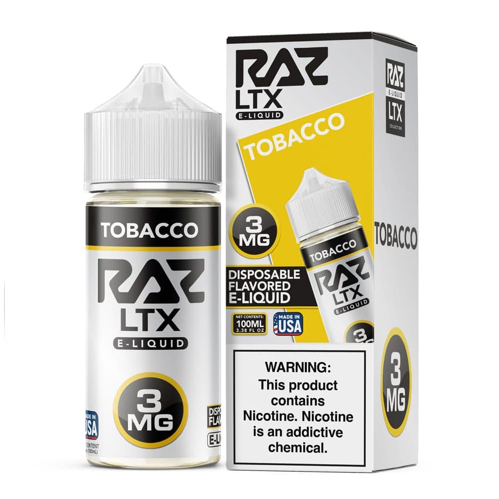 Pod Juice x Raz E-Liquid - 100mL — Tobacco — 0mg