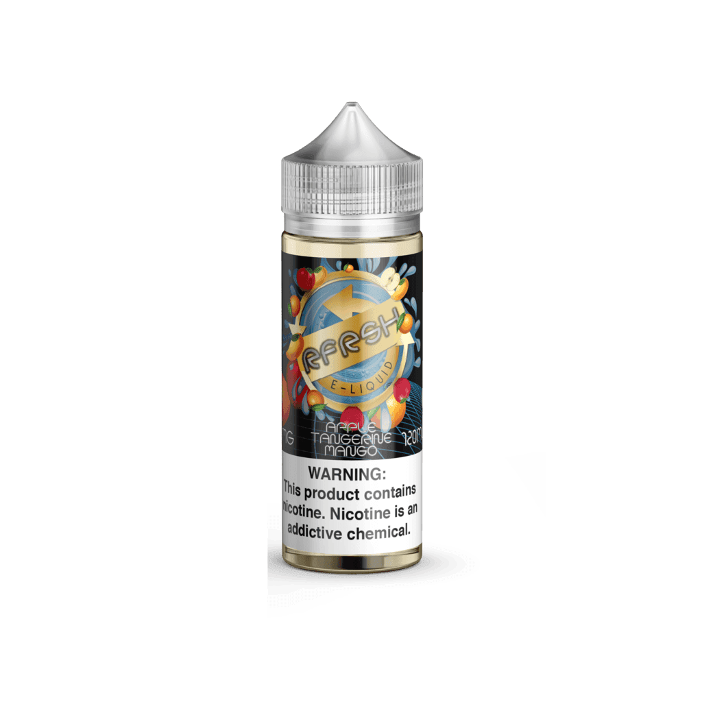 North Shore Vapor - 120mL — RFRSH Apple Tangerine Mango — 0mg