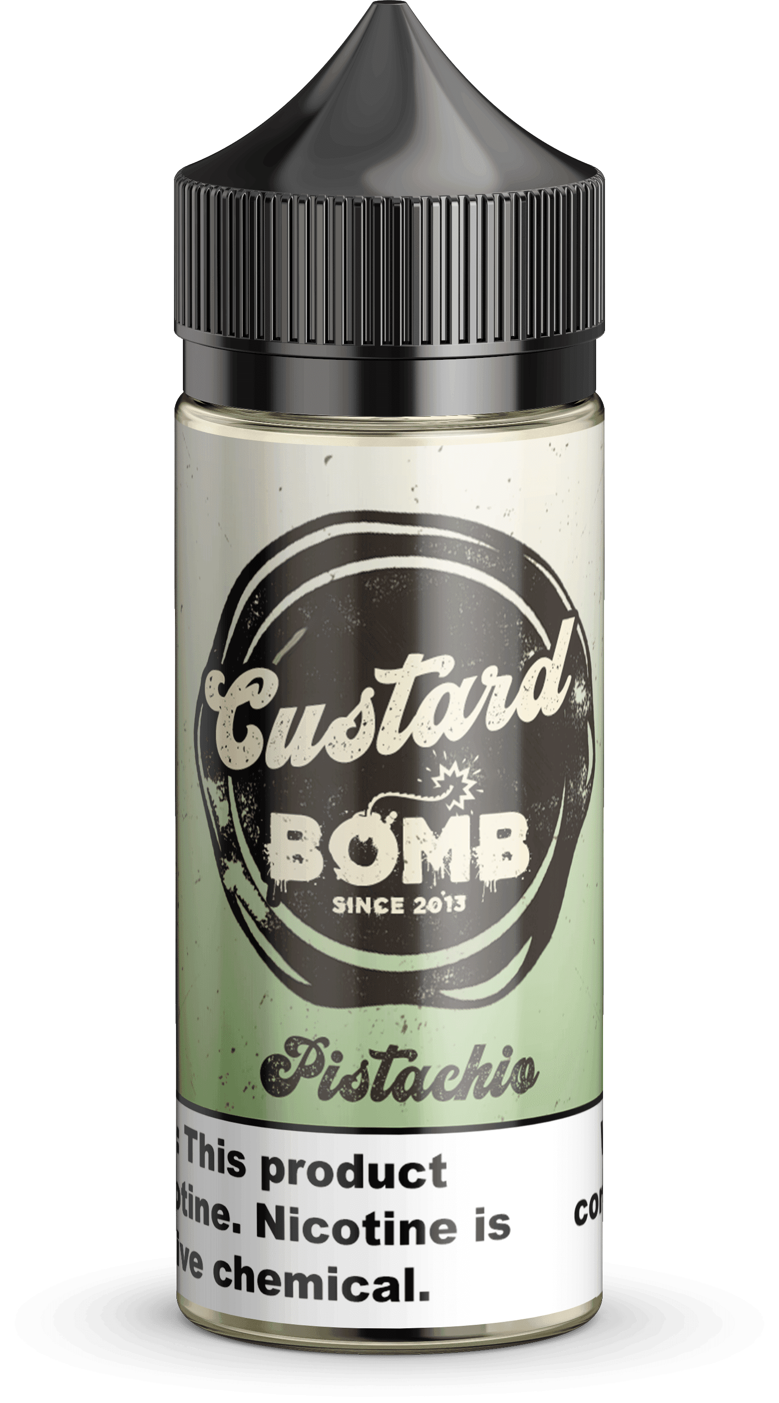 Custard Bomb - 100mL — Pistachio — 0mg