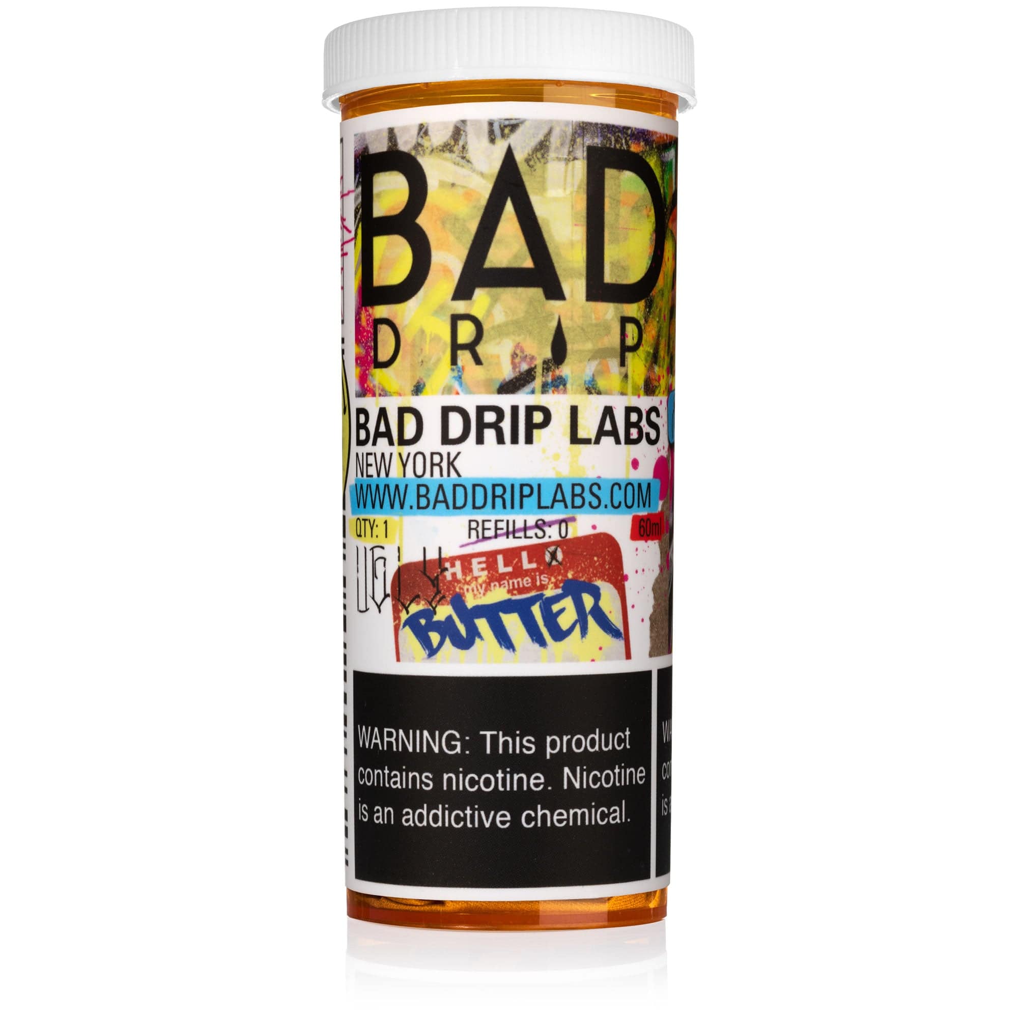 Bad Drip Labs - 60mL — Ugly Butter — 0mg