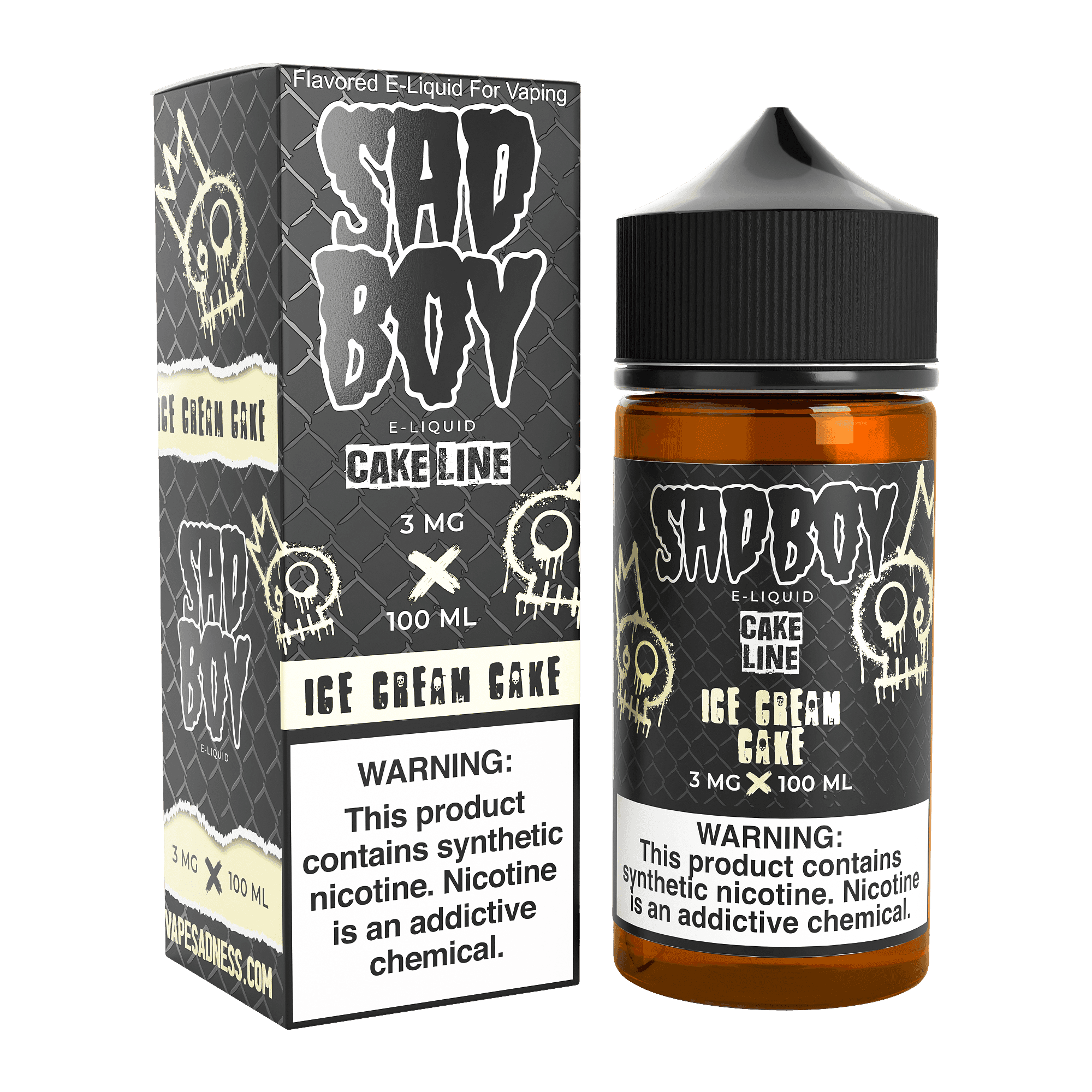 Sadboy - 100mL — Ice Cream Cake — 3mg