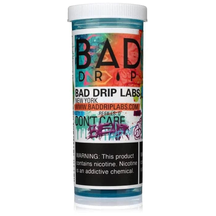 Bad Drip Labs - 60mL — Don't Care Bare Iced Out — 0mg