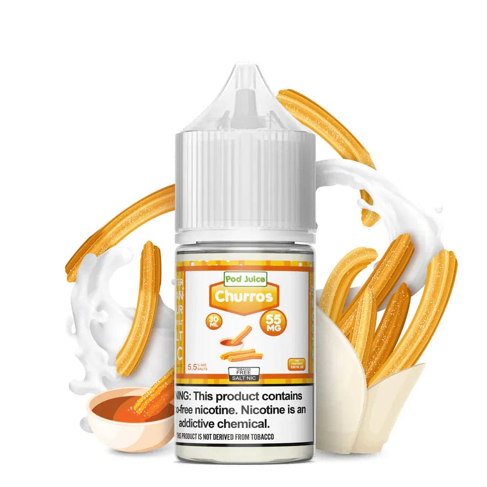 Pod Juice Salt - 30mL — Churros — 35mg
