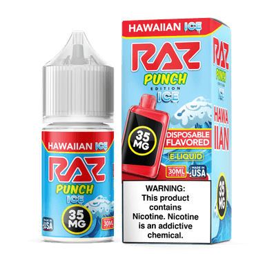 Pod Juice x Raz E-Liquid Salt - 30mL — Hawaiian ICE