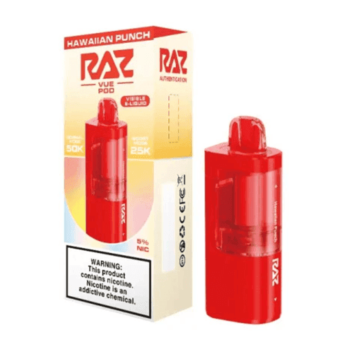 RAZ VUE 50K Disposable Pods — Hawaiian Punch