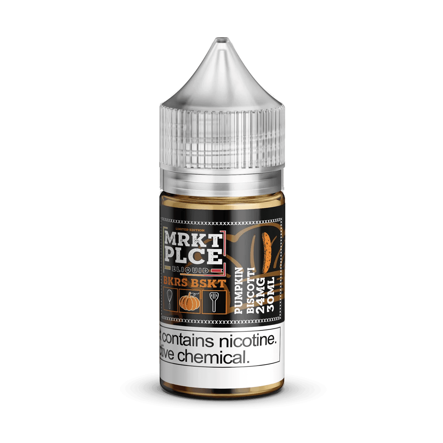 MRKT PLCE Salt - 30mL — Pumpkin Biscotti — 24mg