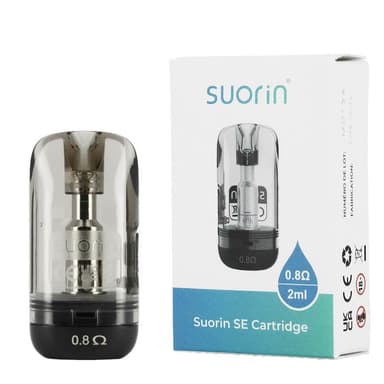 Suorin SE Replacement Pods — Mesh 0.8 ohm