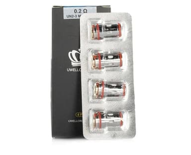 Uwell CROWN 5 Replacement Coils — 0.23 ohm UN2 Single Mesh Coils