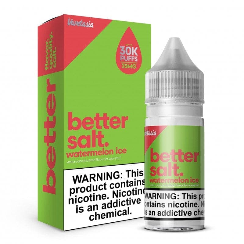 Better Salt by Vapetasia - 30mL — Watermelon ICE — 25mg