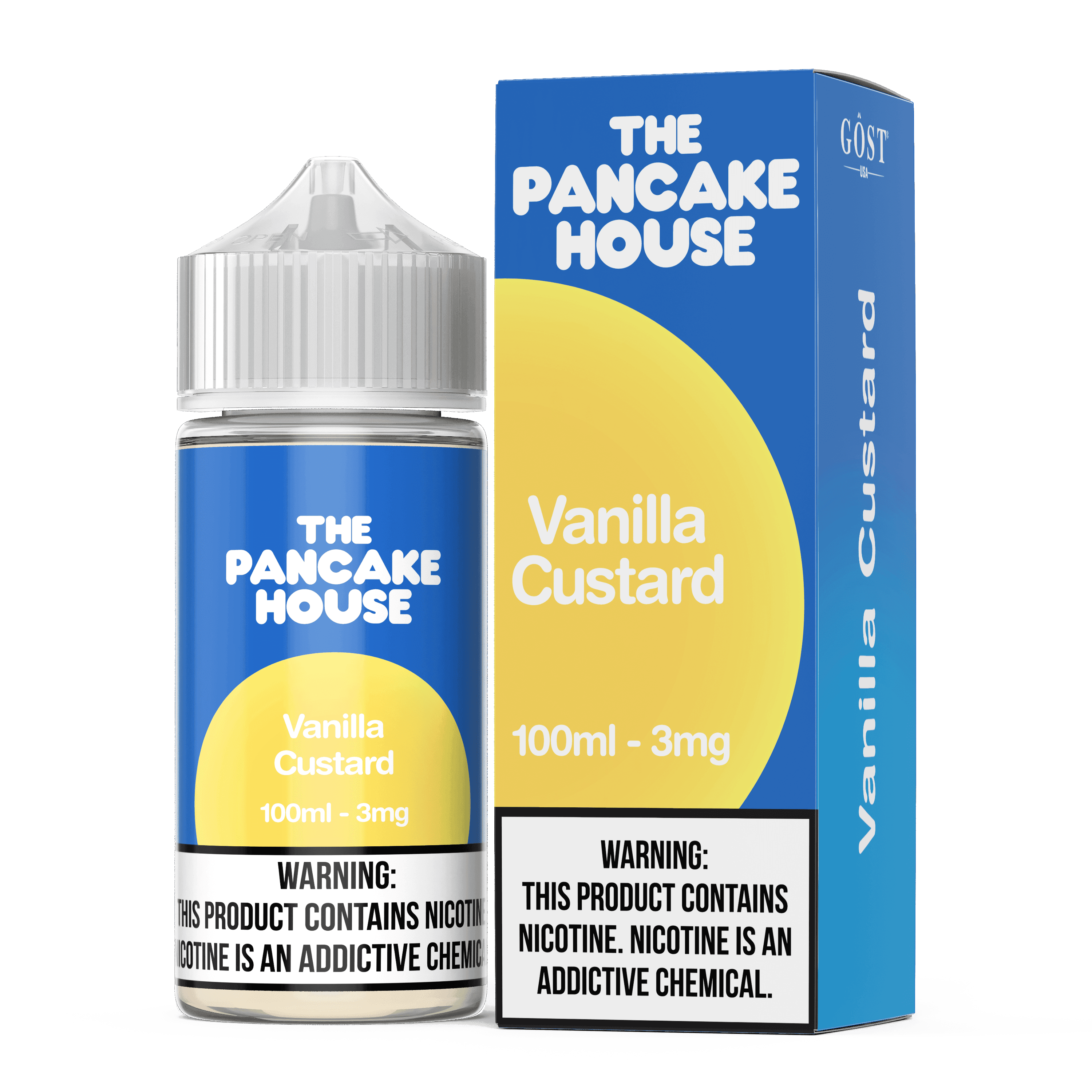 The Pancake House - 100mL — Vanilla Custard — 3mg