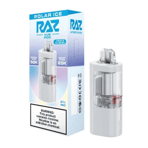 RAZ VUE 50K Disposable Pods — Polar ICE