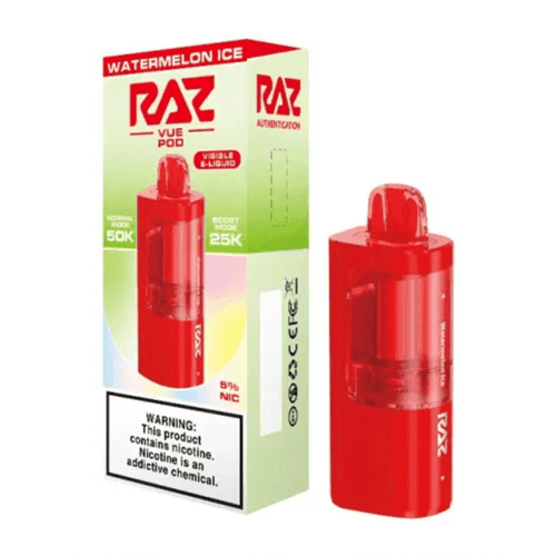 RAZ VUE 50K Disposable Pods — Watermelon ICE