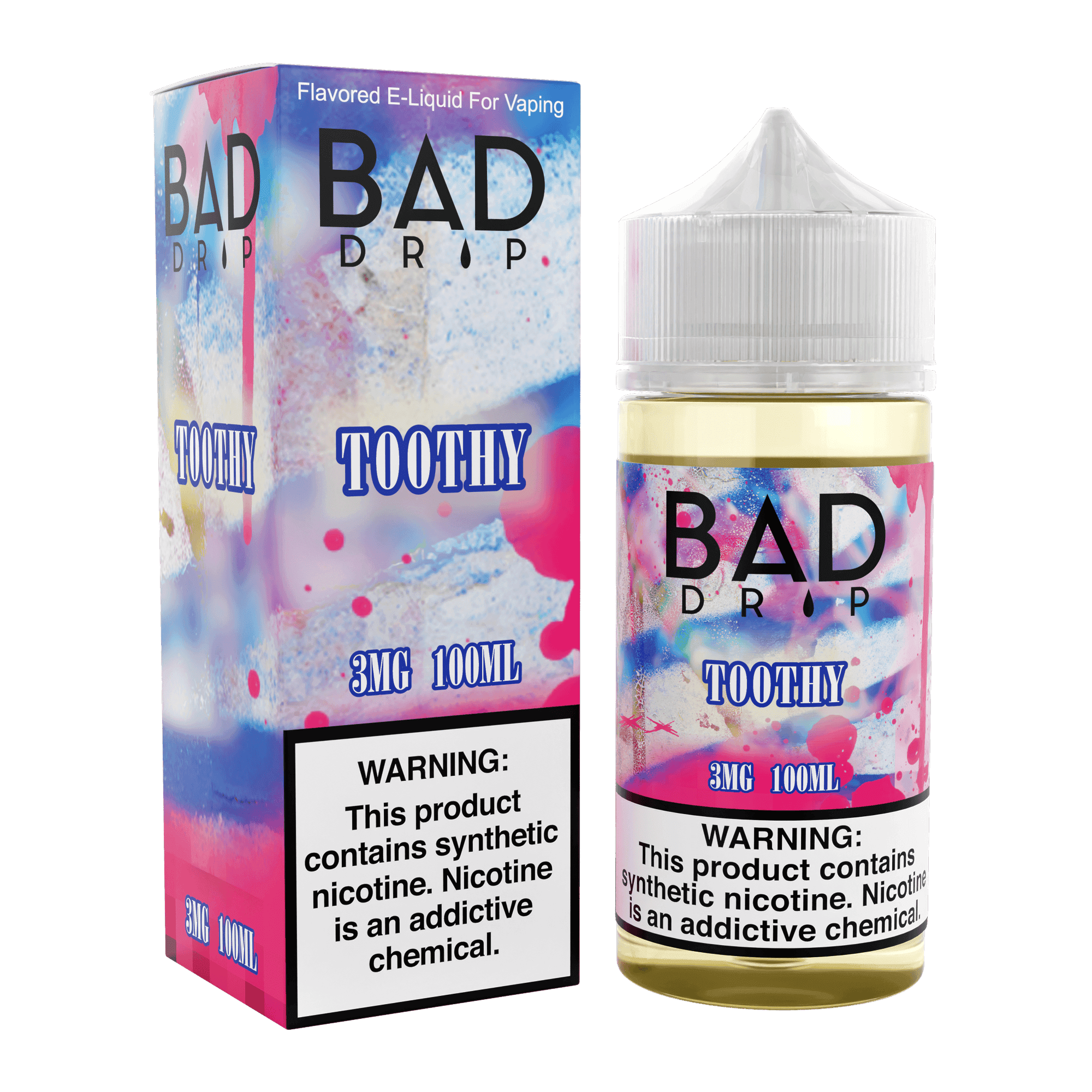 Bad Drip Labs - 100mL — Sweet Tooth (Toothy) — 6mg