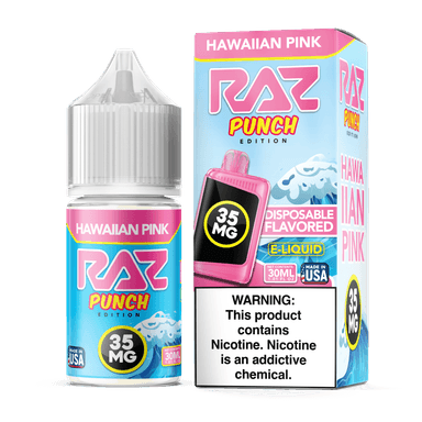 Pod Juice x Raz E-Liquid Salt - 30mL — Hawaiian Pink