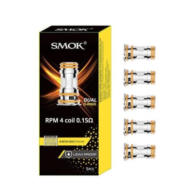 SMOK RPM 4 Replacement Coils — Mesh 0.15 Ohm