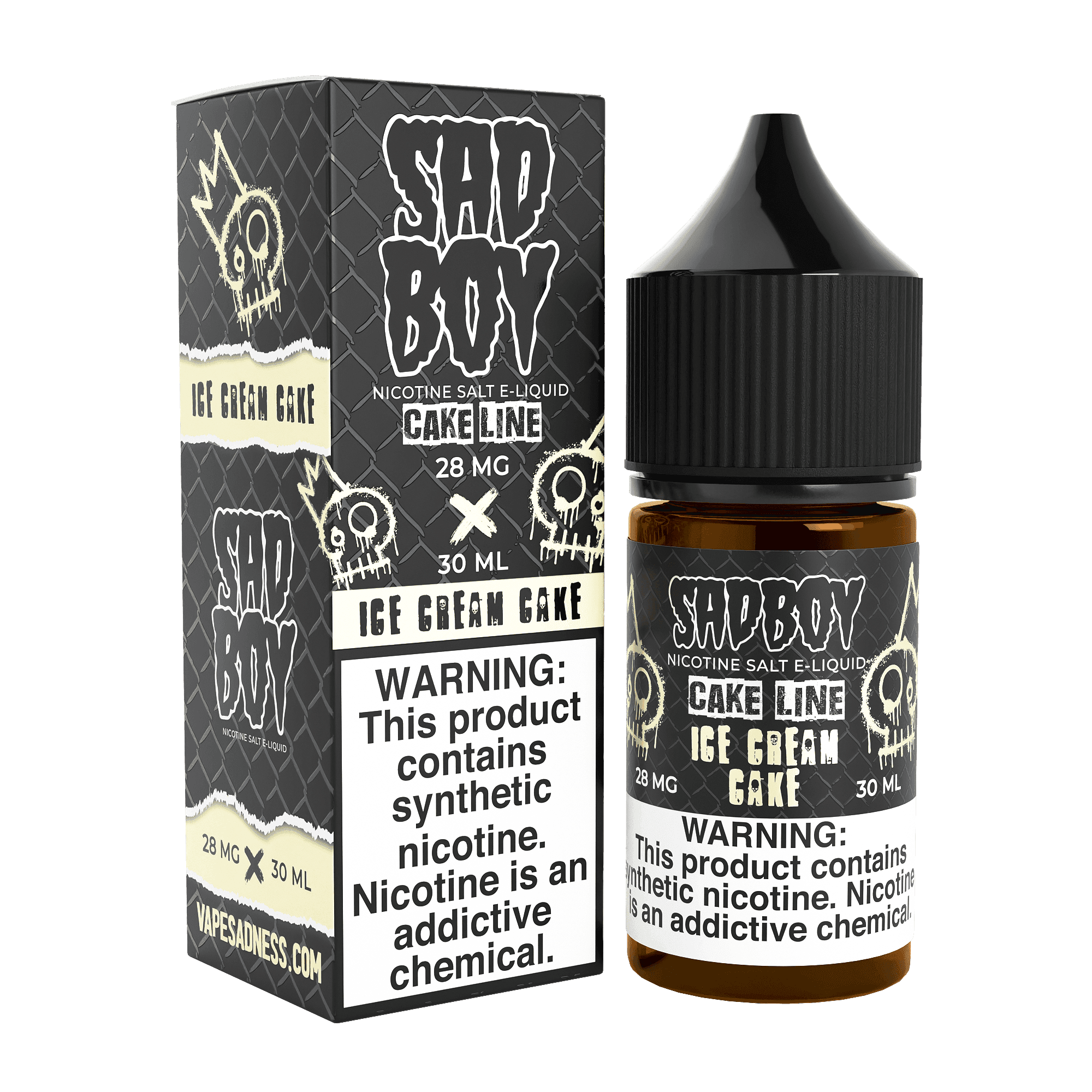 Sadboy Salt - 30mL — Ice Cream Cake — 28mg