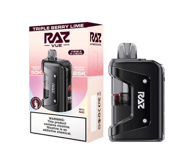 RAZ VUE 50K Disposable Kit — Triple Berry Lime