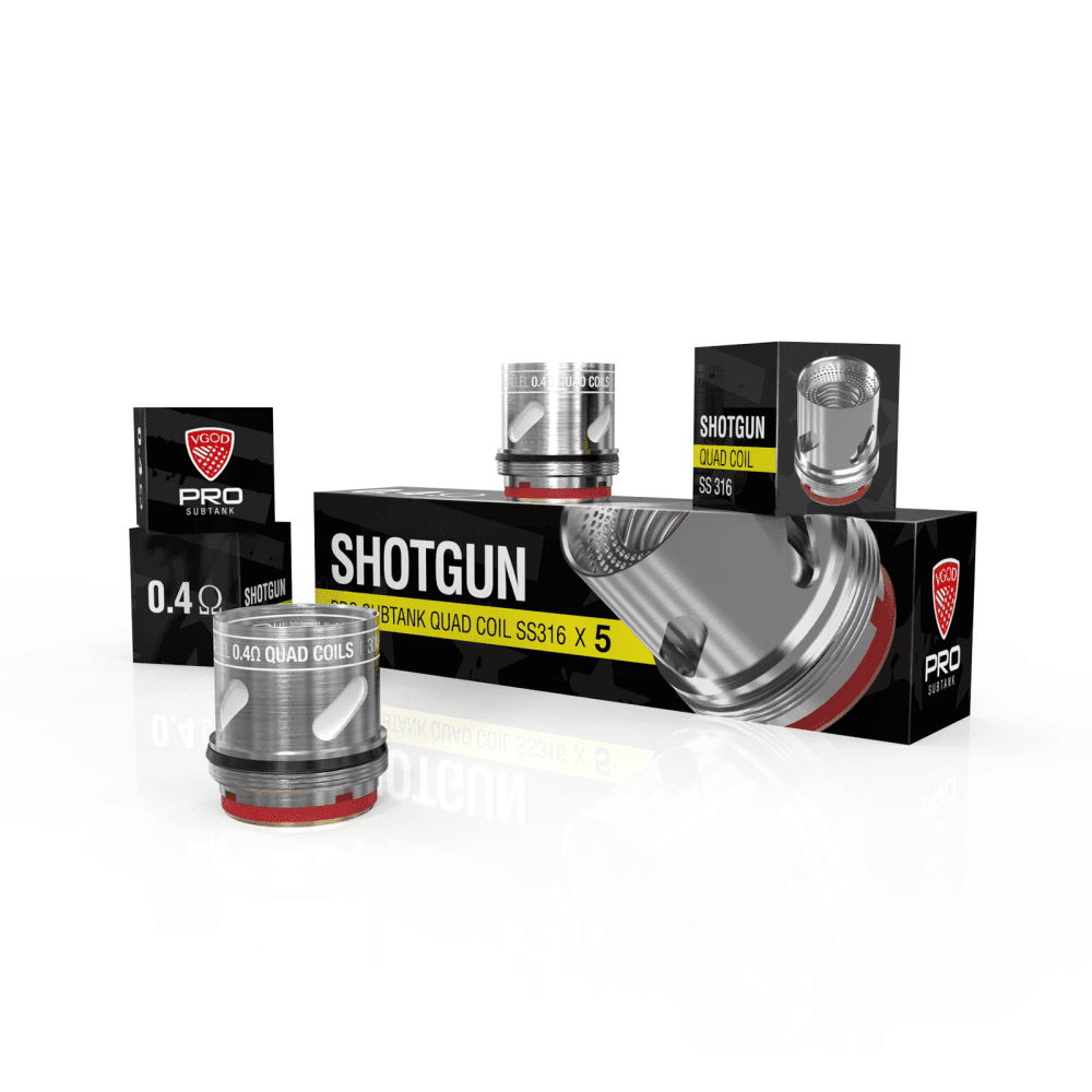 VGOD Shotgun Pro SubTank Coils — 0.4 ohm