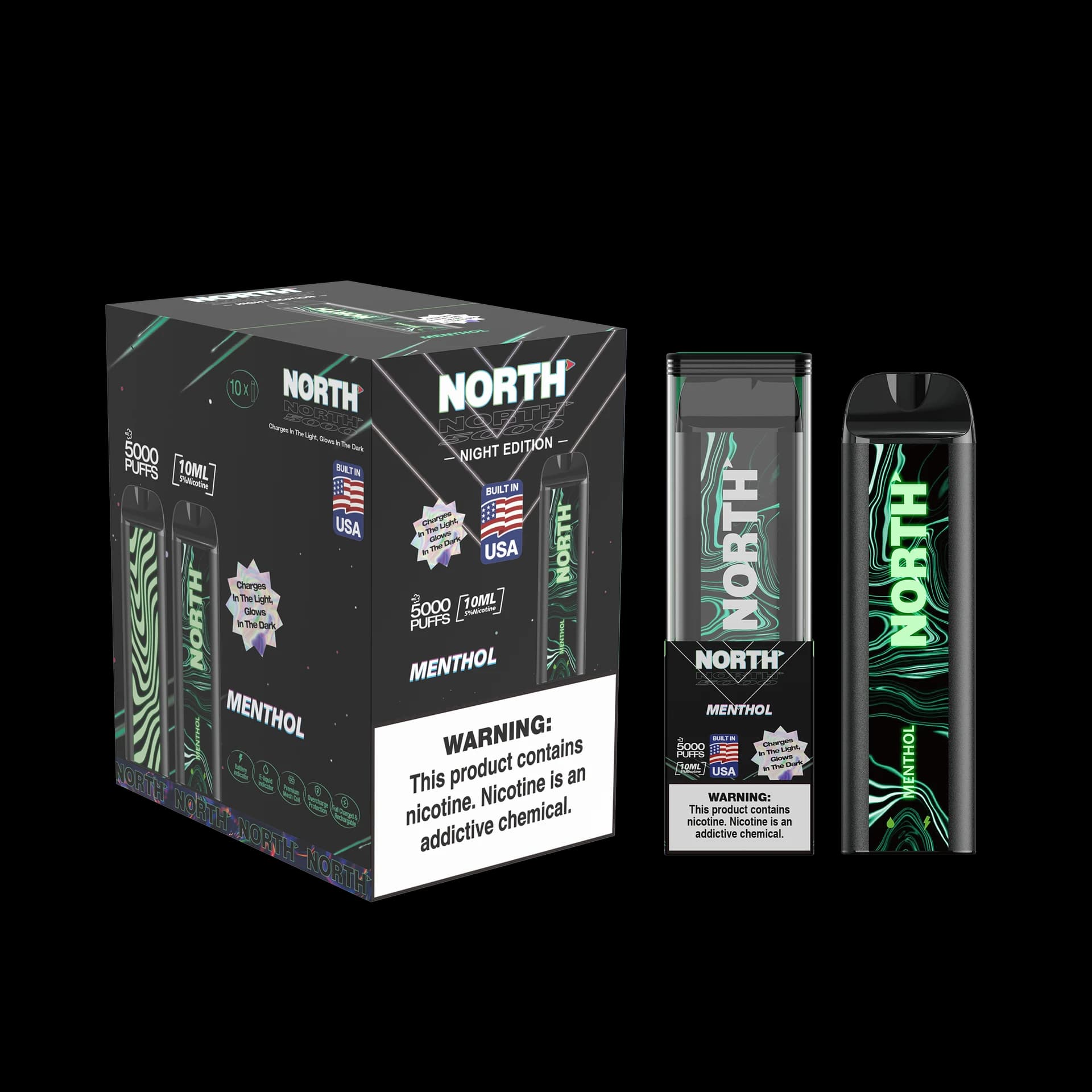 NORTH 5000 Disposable Vape — Menthol
