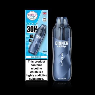 Dinner Lady LYXA 30K Disposable Vape — Blue Rancher