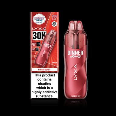 Dinner Lady LYXA 30K Disposable Vape — Cherry Burst