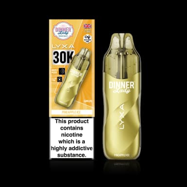 Dinner Lady LYXA 30K Disposable Vape — Pineapple Ice