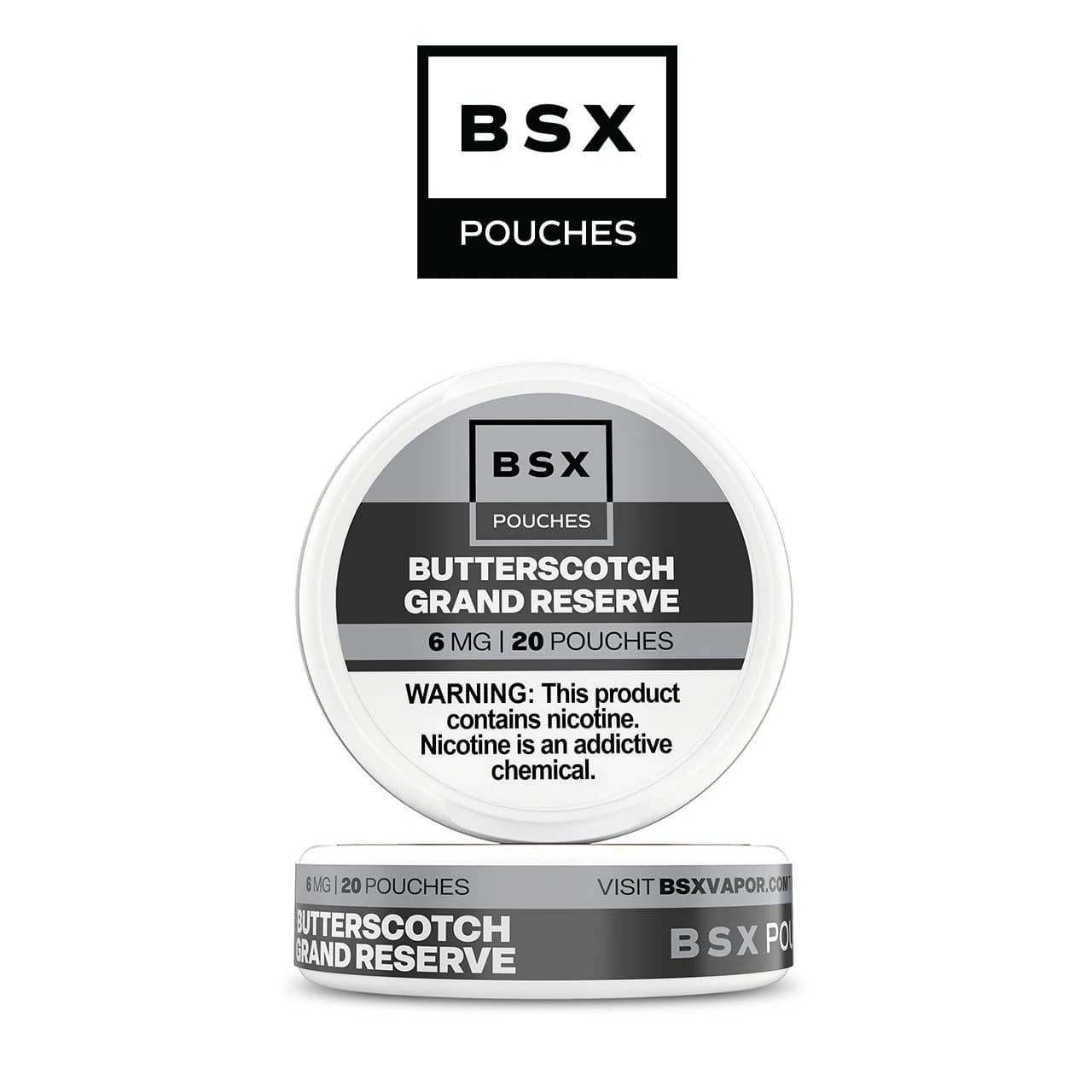 Glas BSX Nicotine Pouches — Butterscotch Grand Reserve — 3mg