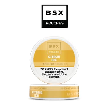 Glas BSX Nicotine Pouches — Citrus Ice