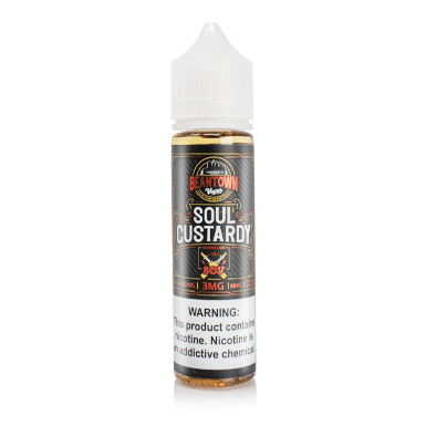 80V Freebase E-Liquid (60mL) — Soul Custardy (Beantown) — 0mg