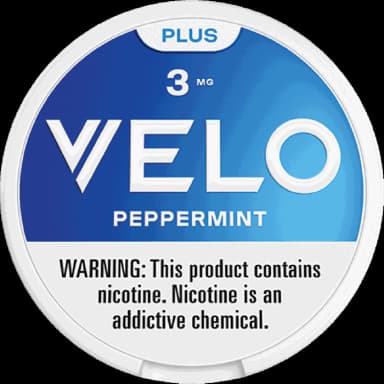 VELO PLUS Nicotine Pouches — Peppermint