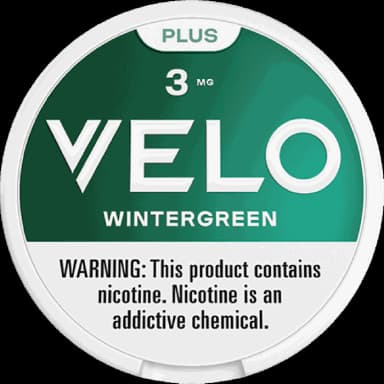 VELO PLUS Nicotine Pouches — Wintergreen