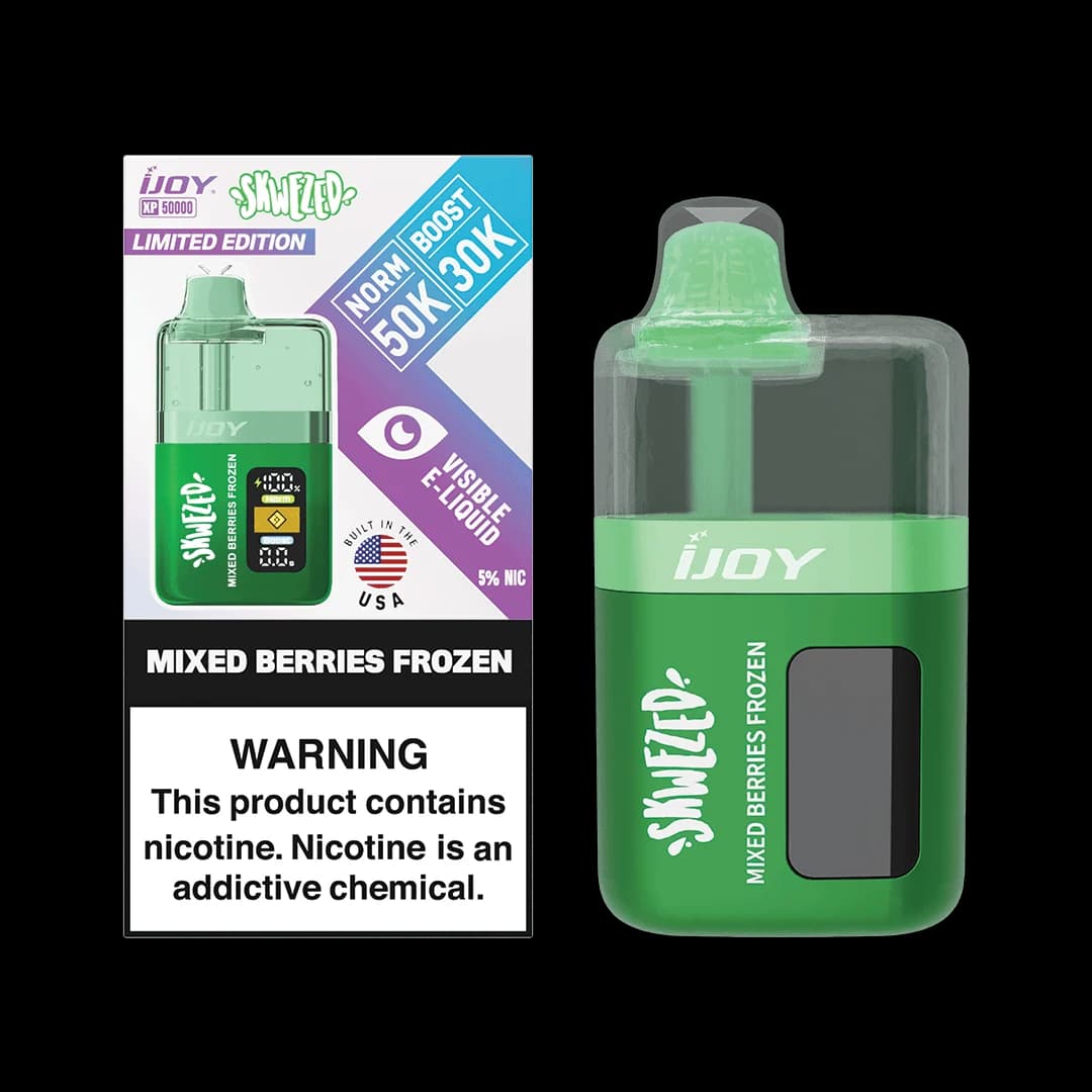 Skwezed x iJoy XP 50K Puff Disposable — FROZEN Mixed Berries