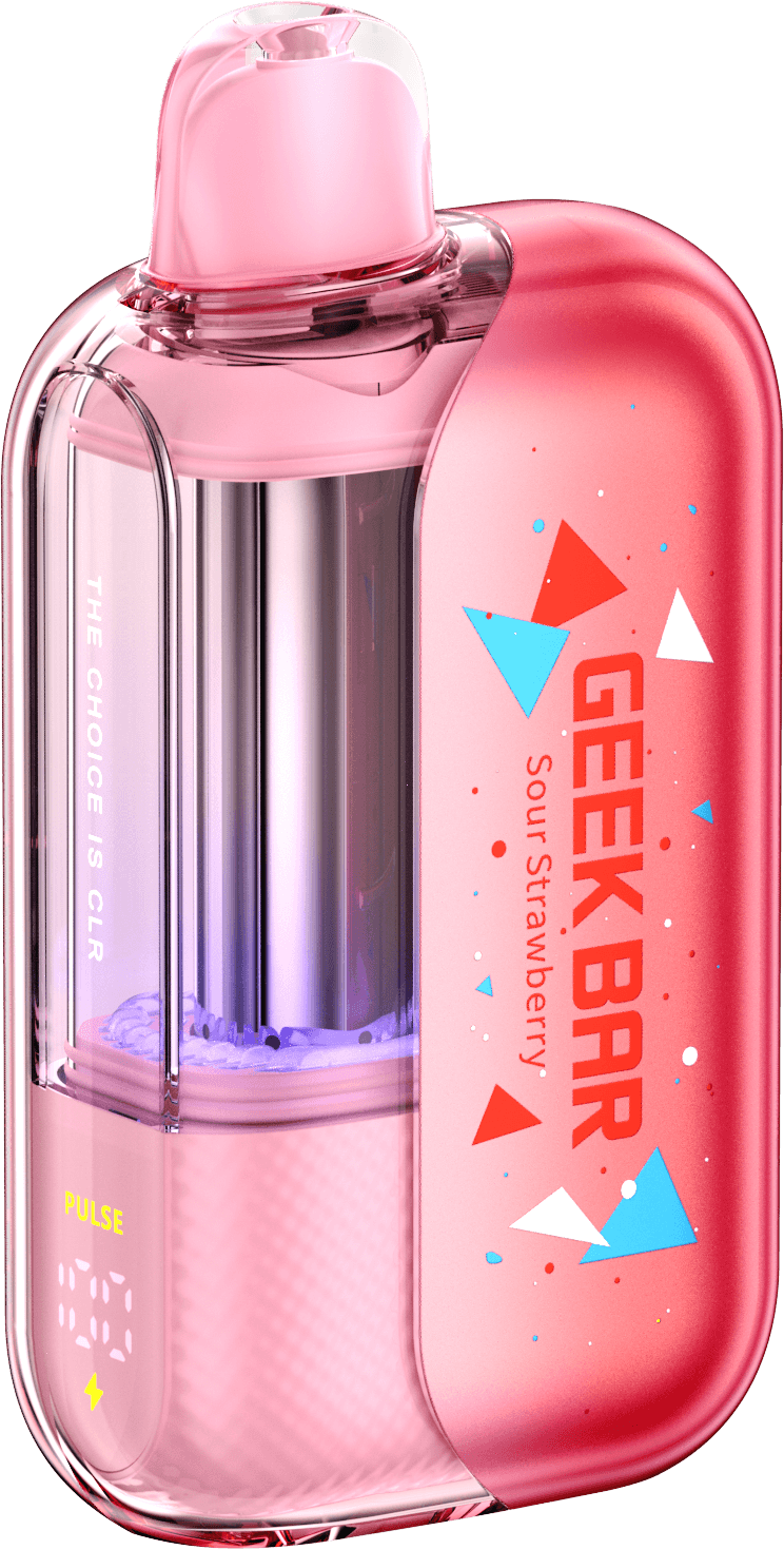 Geek Bar CLR 50K Disposable — Sour Strawberry