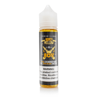 80V Freebase E-Liquid (60mL) — Honey Mellow — 0mg
